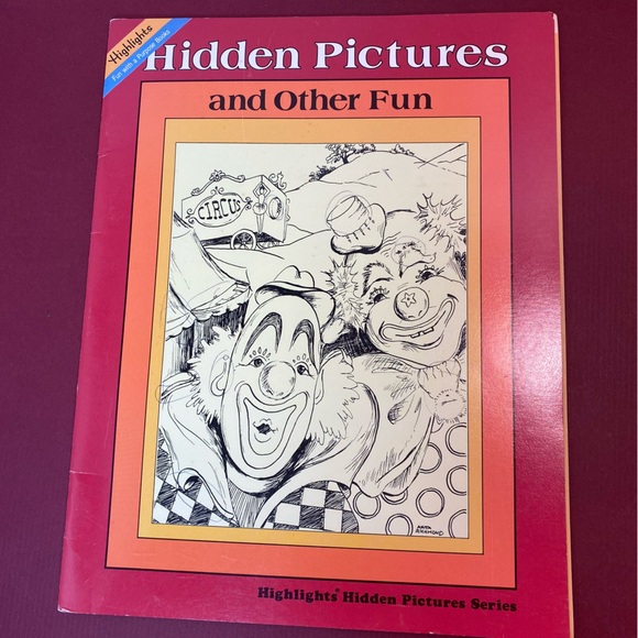 Vintage 1981 Highlights Hidden Pictures Series Lot of 5 Activity Books - Picture 7 of 7